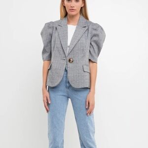 ENGLISH FACTORY Short Puff Jacket - S